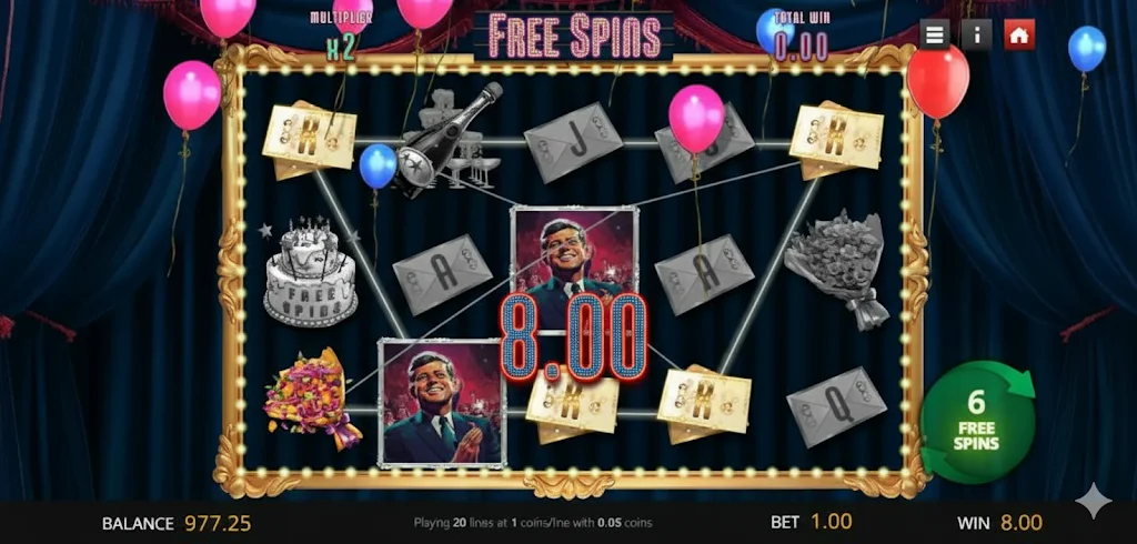 Happy Birthday Mr President Slot Game