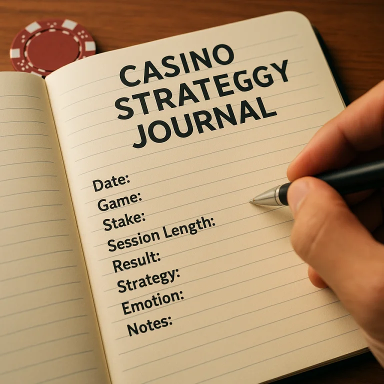 How to Build Your Own Casino Strategy Journal