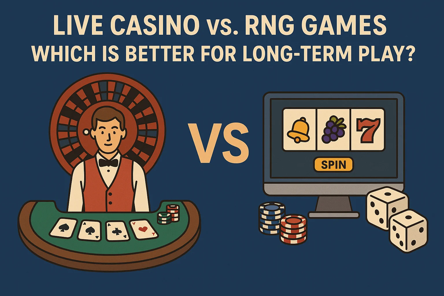Live Casino vs. RNG Games – Which Is Better for Long-Term Play?